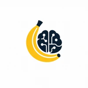 The BananaMind organization avatar: a banana curved around a stylised circuit-board brain.